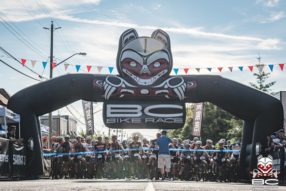 BC Bike Race 2015 - Starter line