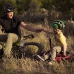 MTB Vater Sohn - little trail hunter