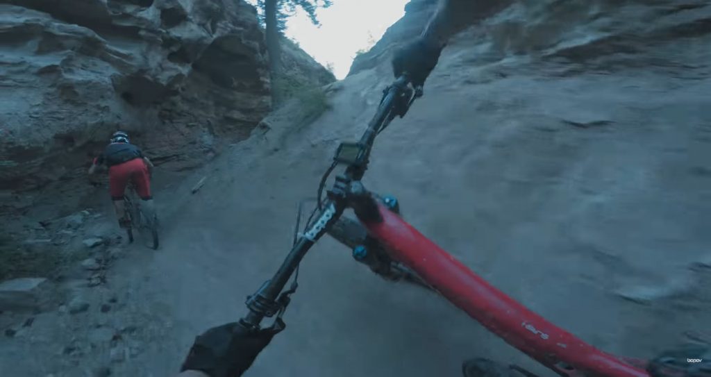 Screenshot from bcpov - Mountain Biking Burn and Windy Canyon - copyright / all rights: bcpov